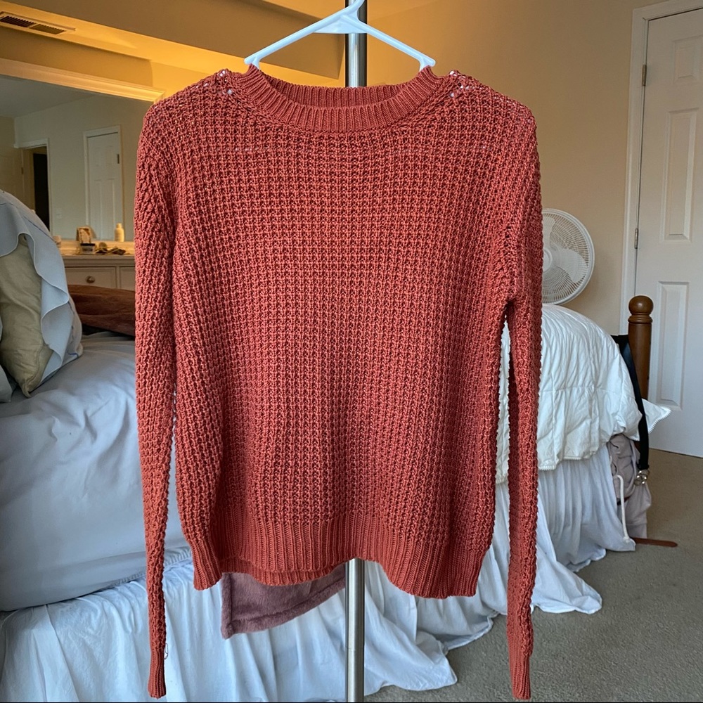 American Eagle Burnt Orange Sweater